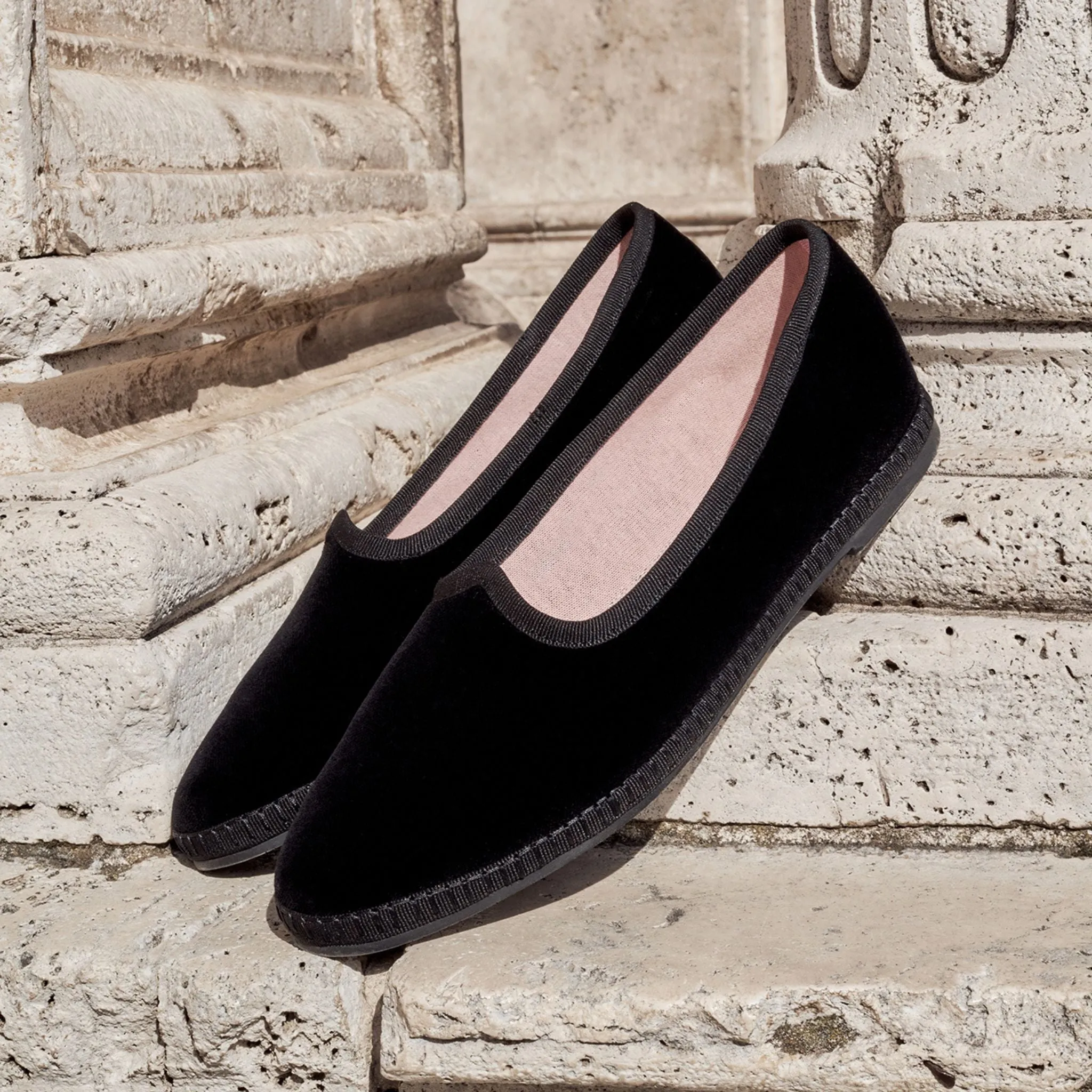 Allegra Flats Nero