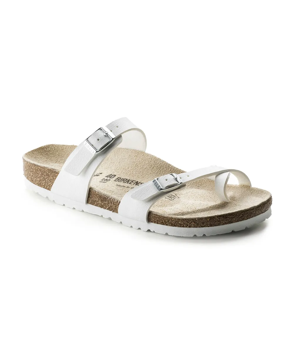 BIRKENSTOCK MAYARI NARROW FIT IN WHITE