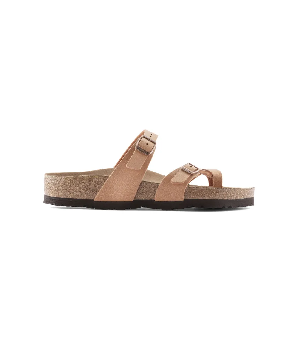 BIRKENSTOCK MAYARI VEGAN REGULAR FIT IN PECAN