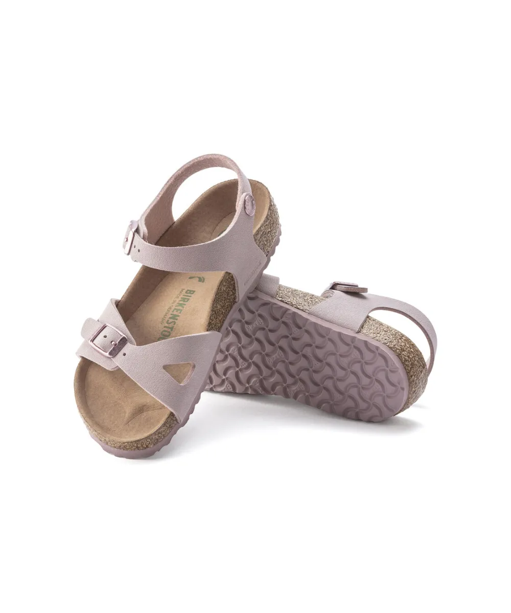 BIRKENSTOCK RIO KIDS VEGAN REGULAR FIT IN LAVENDER