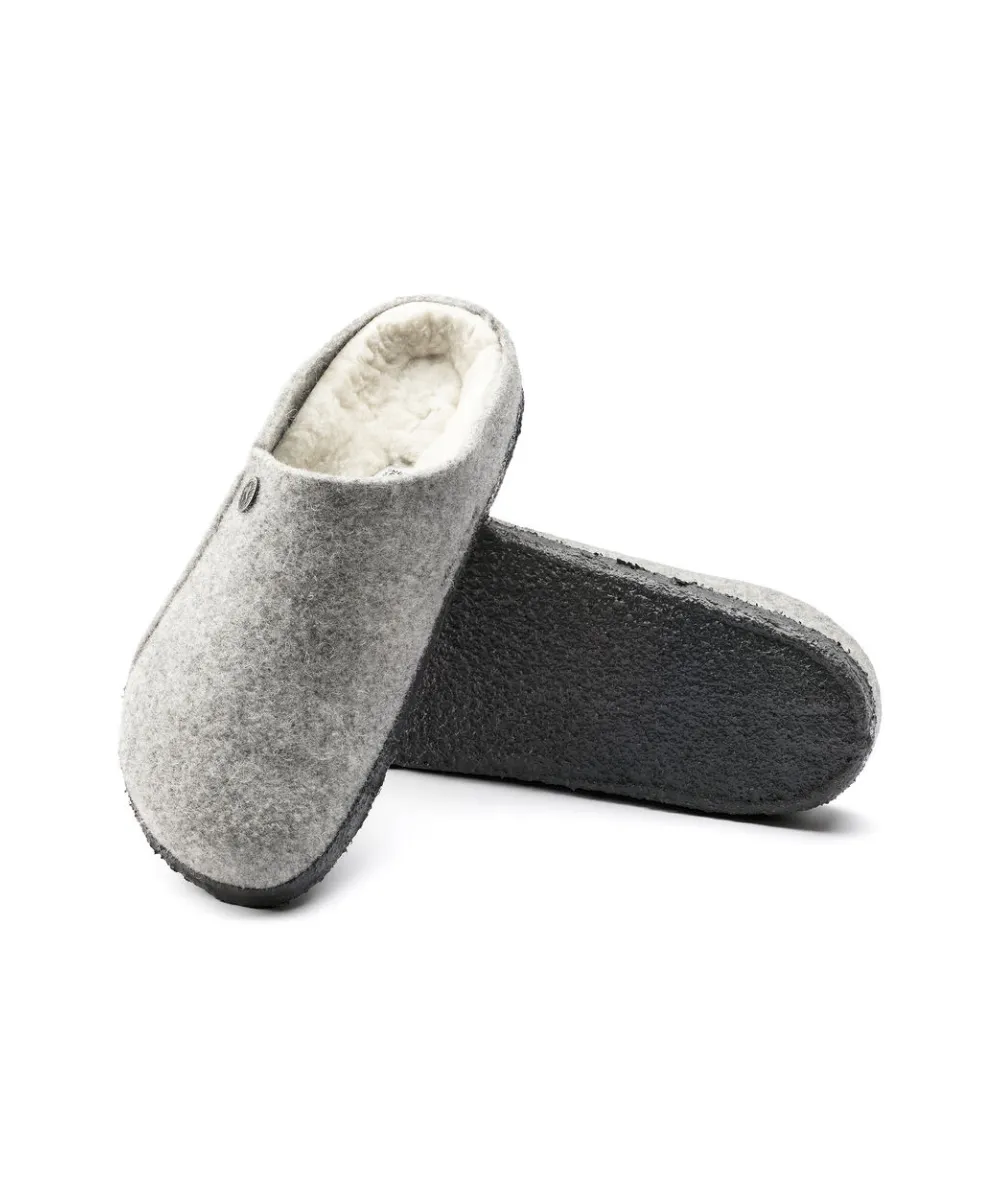 BIRKENSTOCK ZERMATT NARROW FIT IN LIGHT GREY