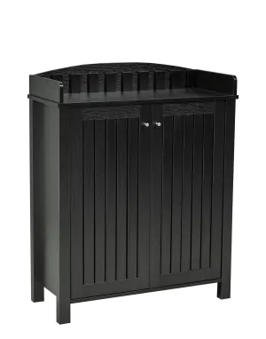 Black Shoe Cabinet-  Model #151154