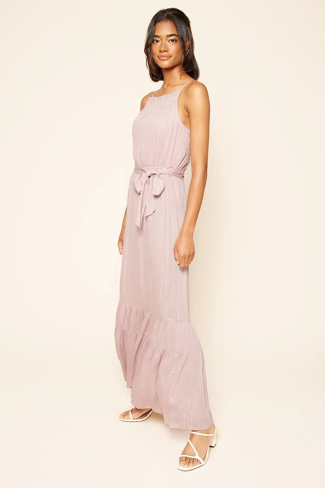 Brea Ruffled Maxi Dress