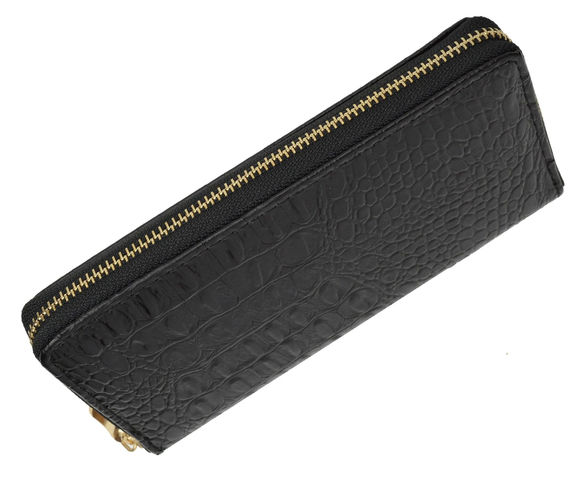 Croco Texture Ladies Wallet 126 11876 1