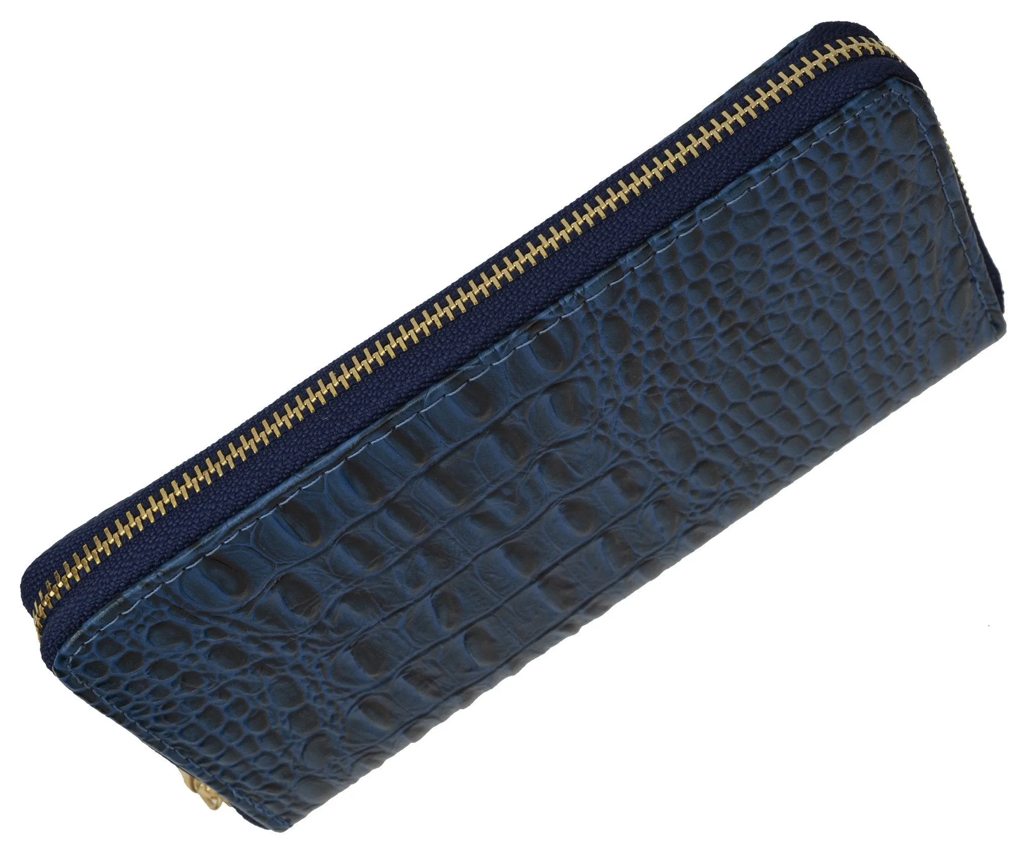 Croco Texture Ladies Wallet 126 11876 1