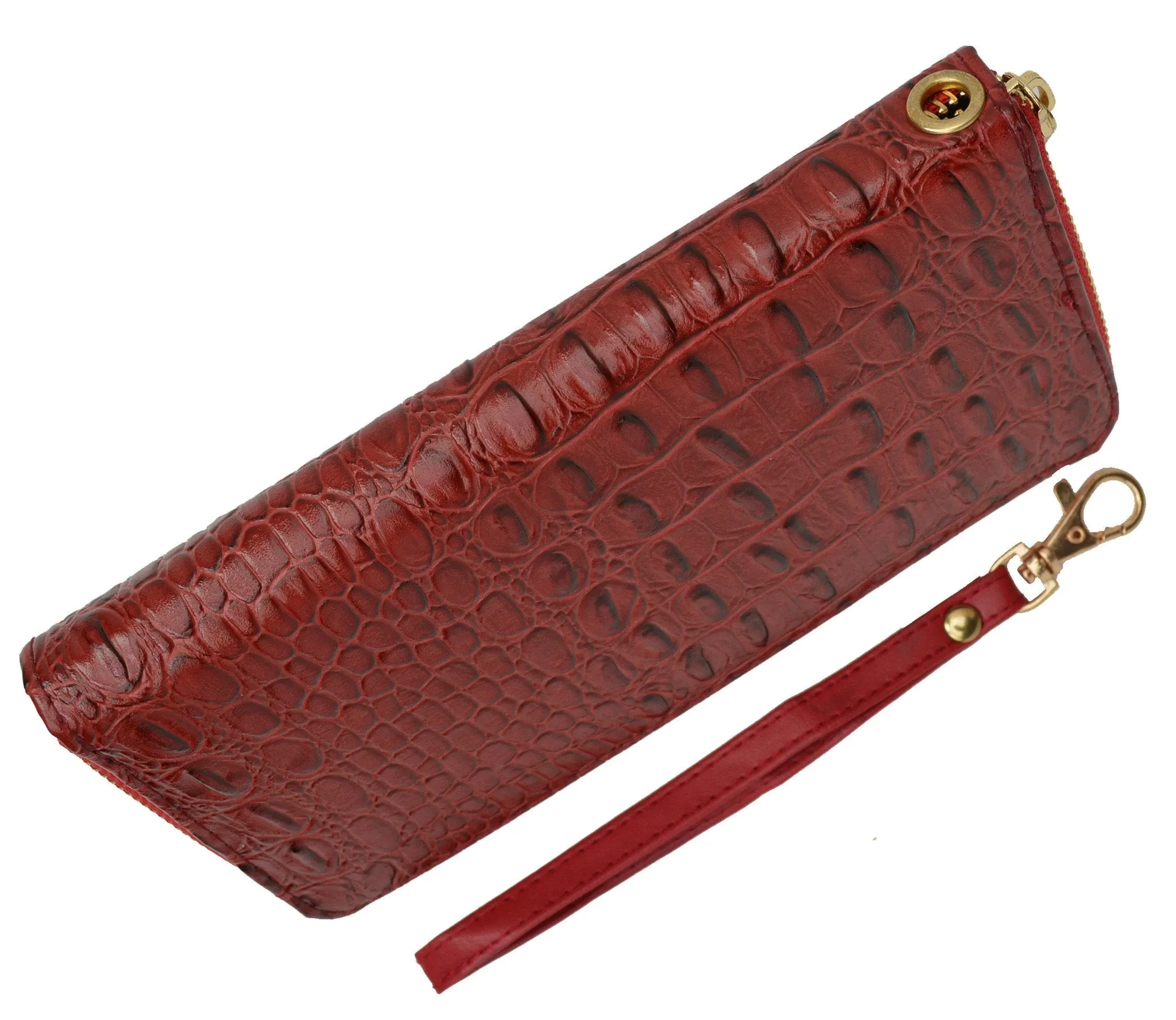 Croco Texture Ladies Wallet 126 11876 1