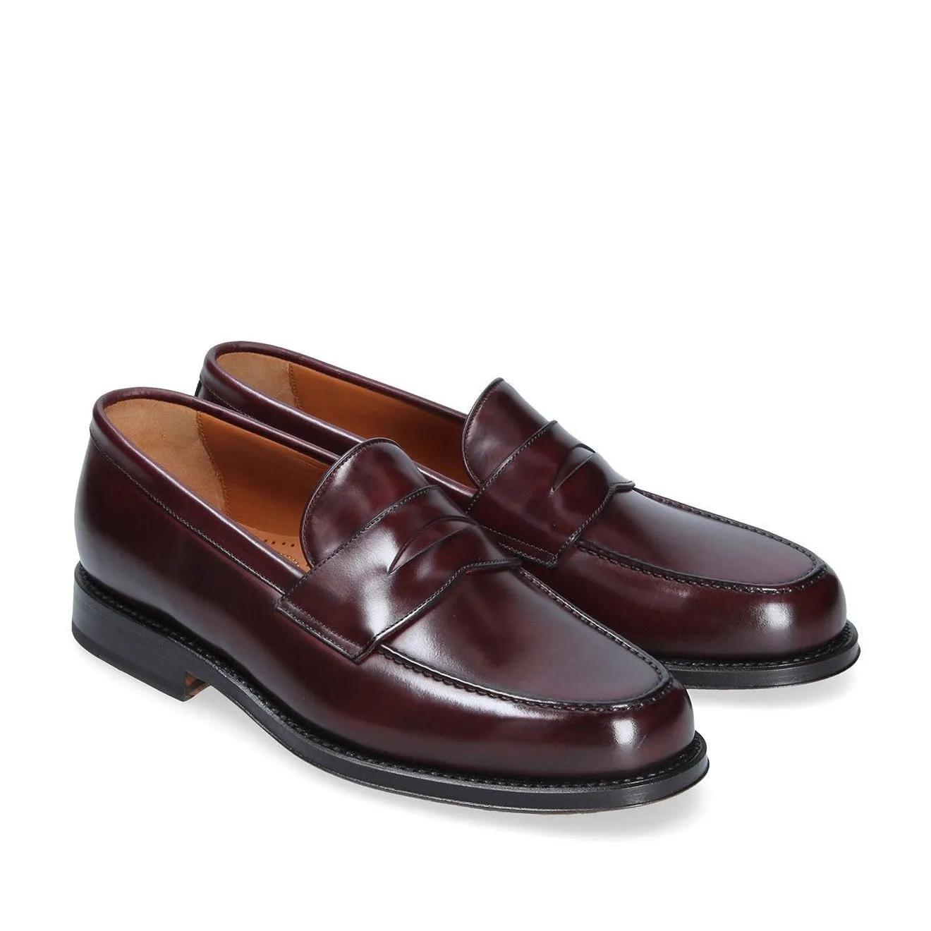 Franceschetti Newport Men's Shoes Calf-Skin Leather Penny Loafers (FCCT1027)