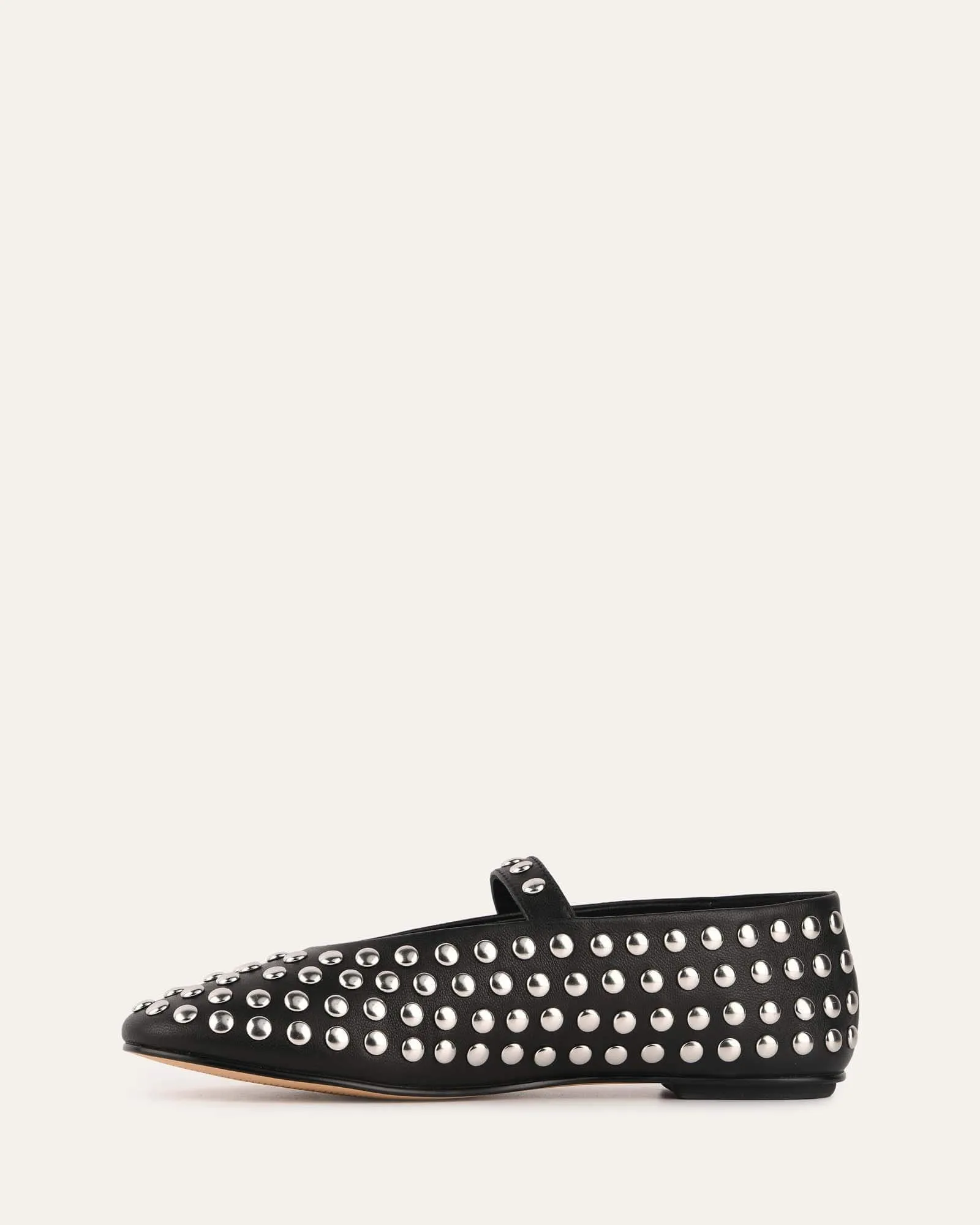 GIGI CASUAL FLATS BLACK LEATHER