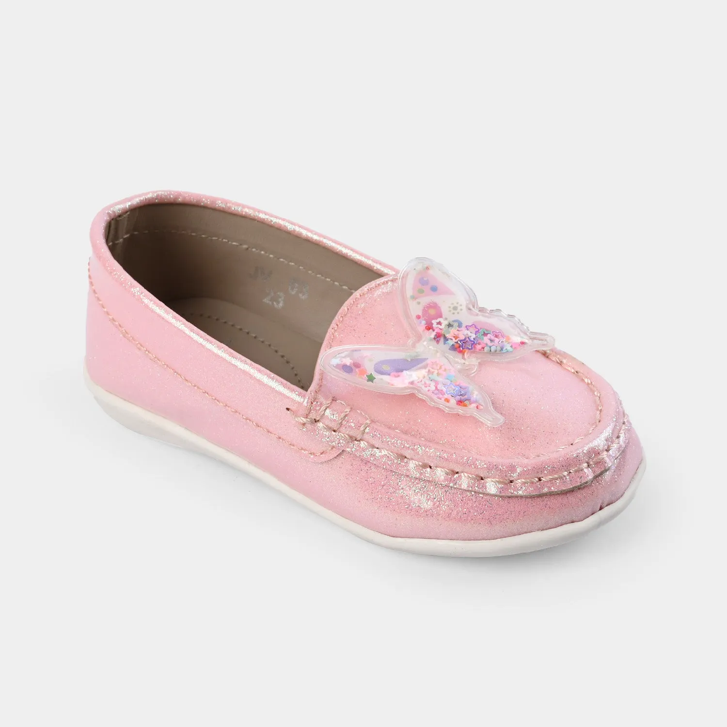 Girls Loafer JV-03-Pink