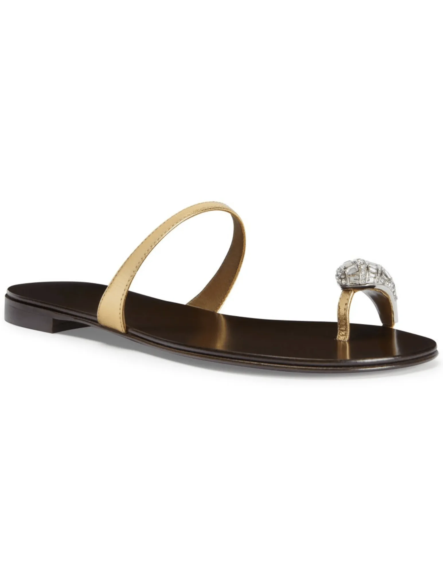 Giuseppe Zanotti Icon Ring Flat Sandal