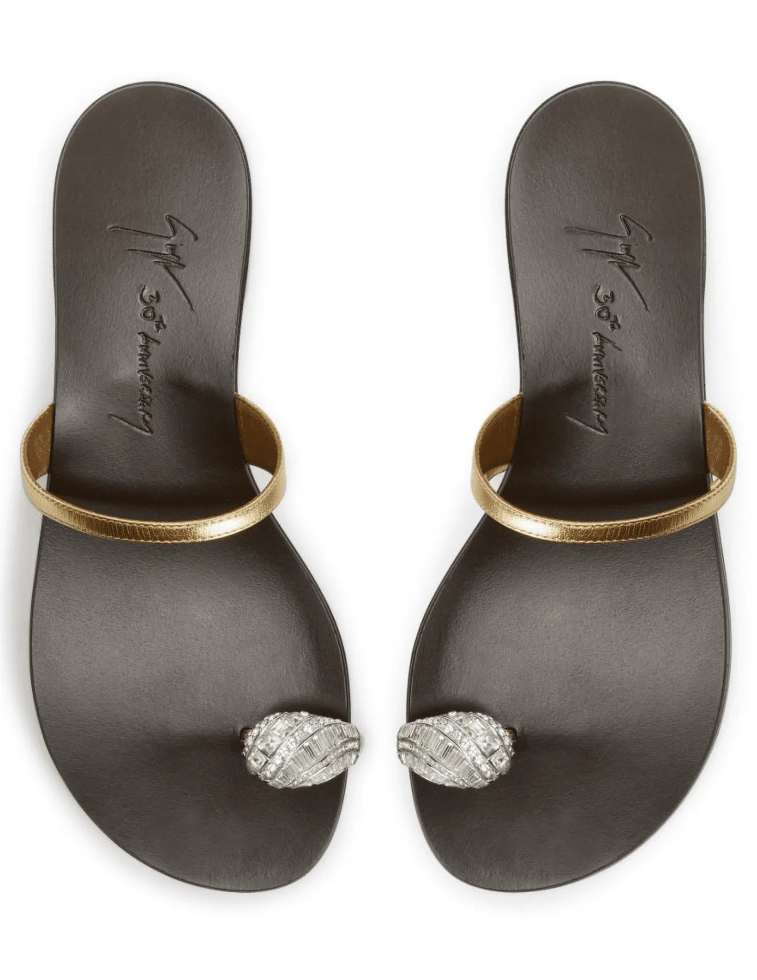 Giuseppe Zanotti Icon Ring Flat Sandal