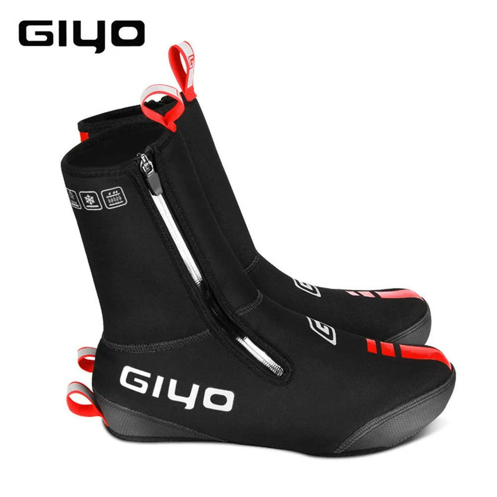 GIYO Outdoor Windproof Waterproof Dustproof MTB Rode Cycling Thick Mixed Color Matt Finish Shoe Cover