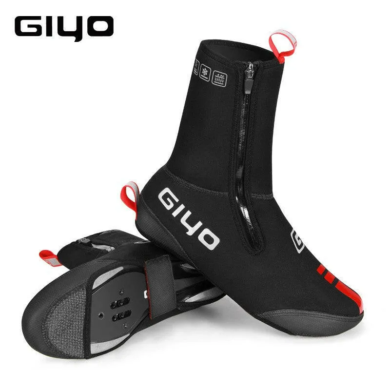 GIYO Outdoor Windproof Waterproof Dustproof MTB Rode Cycling Thick Mixed Color Matt Finish Shoe Cover