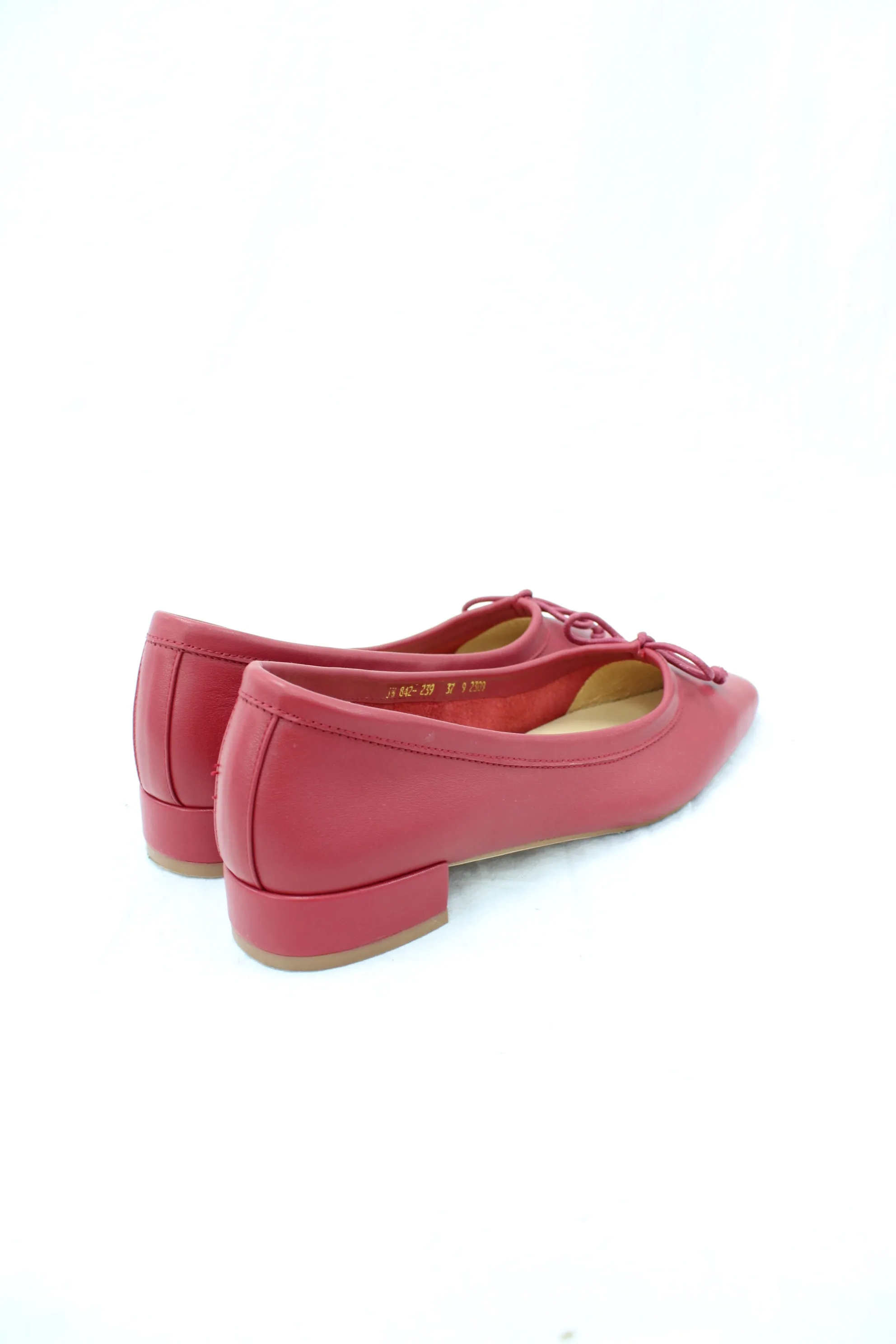 Handmade - Red Ballet Flats