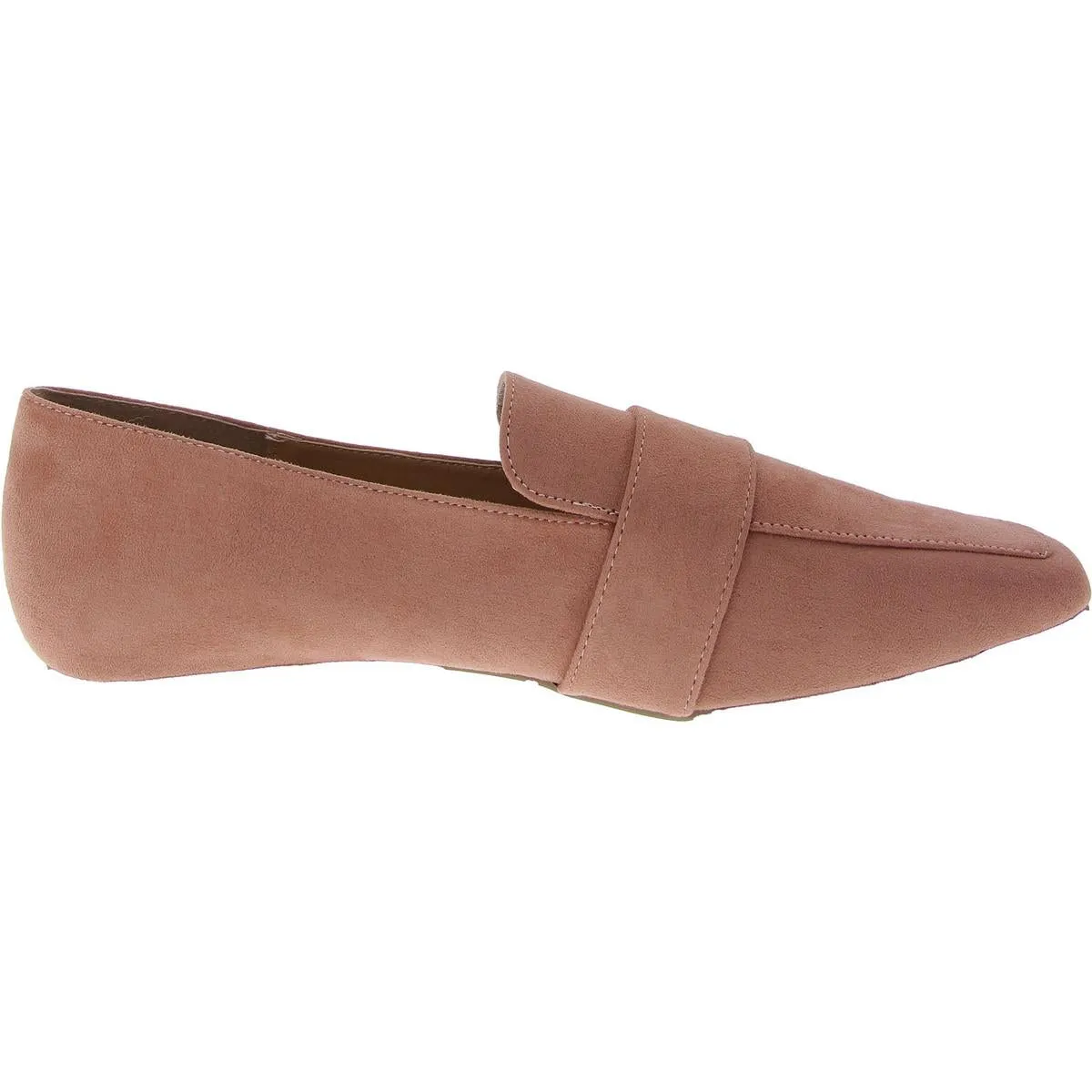 Journee Collection Womens Faux Suede Embellished Loafers