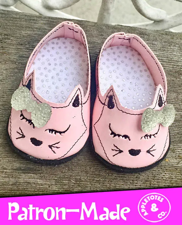 Kittynap Flats ITH Embroidery Patterns for 18 Inch Dolls