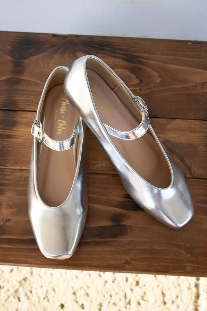 Mary Jane Ballerina Flats