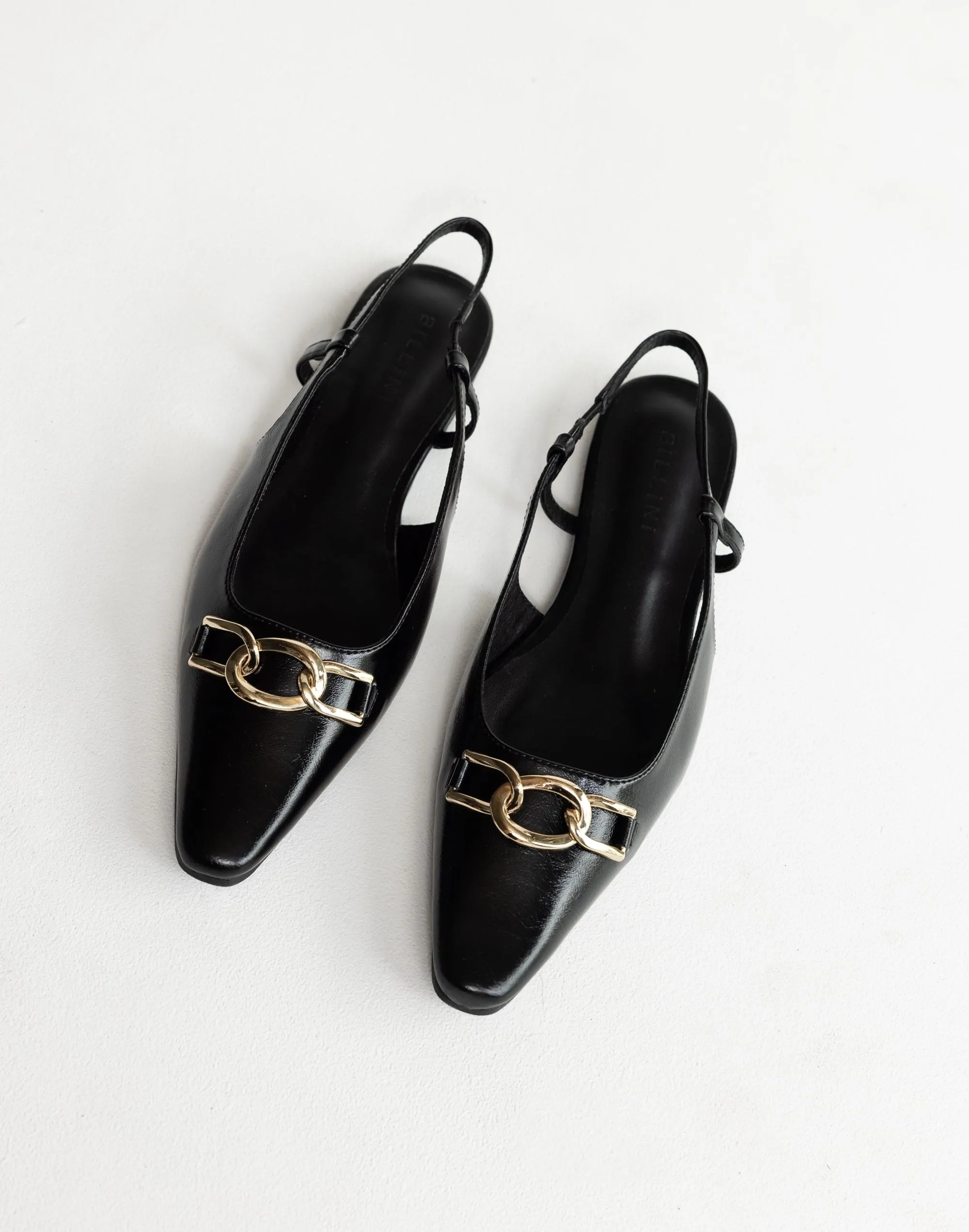 Maxine Flats (Black Shine) - By Billini