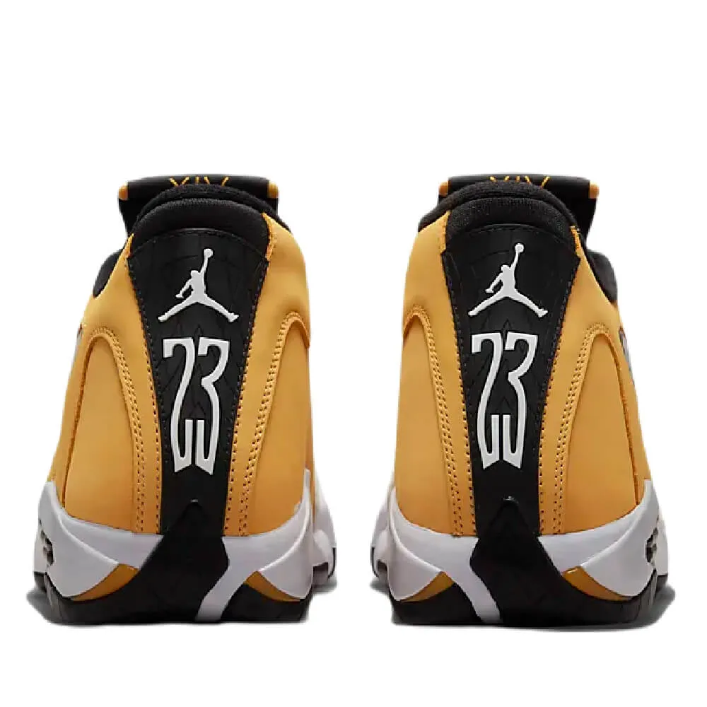 Nike Air Jordan 14 Retro Sneakers, Yellow/Black/White