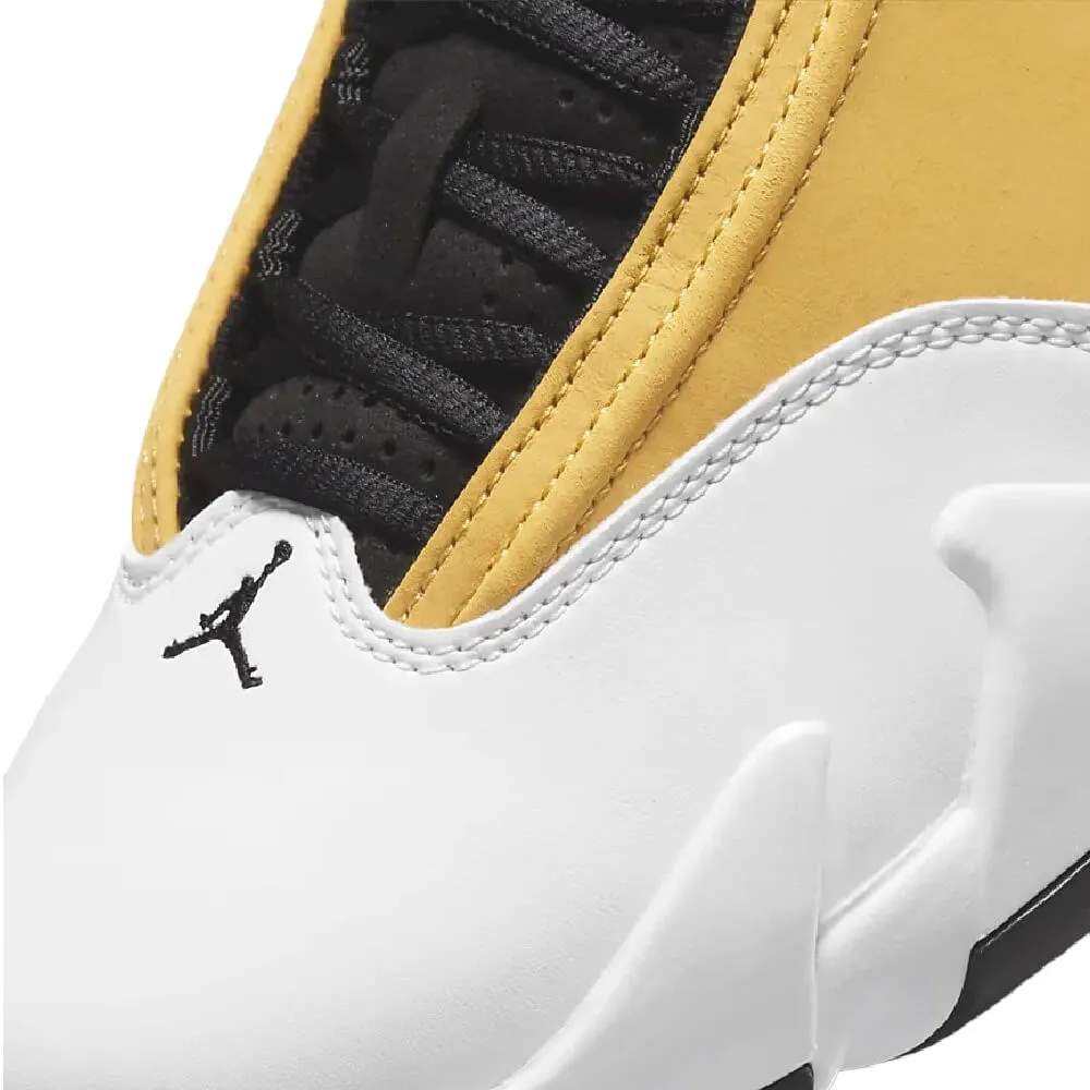 Nike Air Jordan 14 Retro Sneakers, Yellow/Black/White