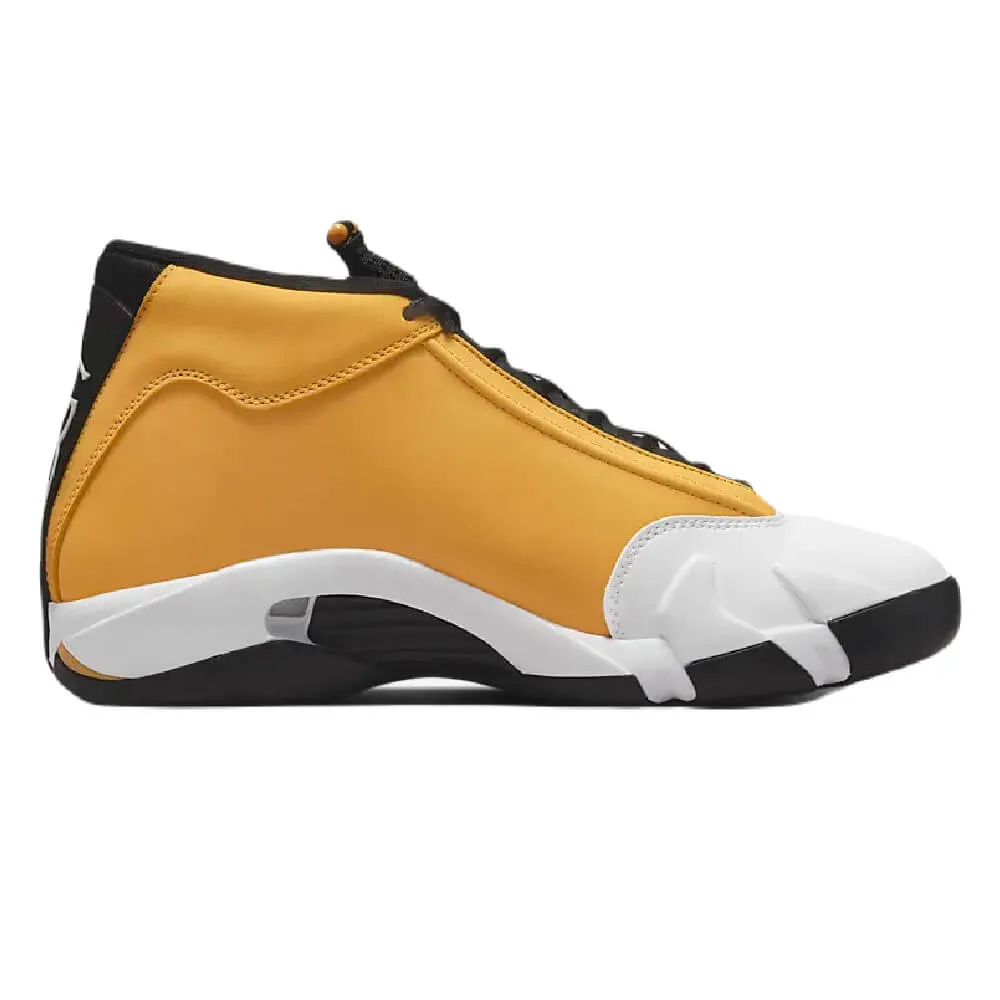 Nike Air Jordan 14 Retro Sneakers, Yellow/Black/White