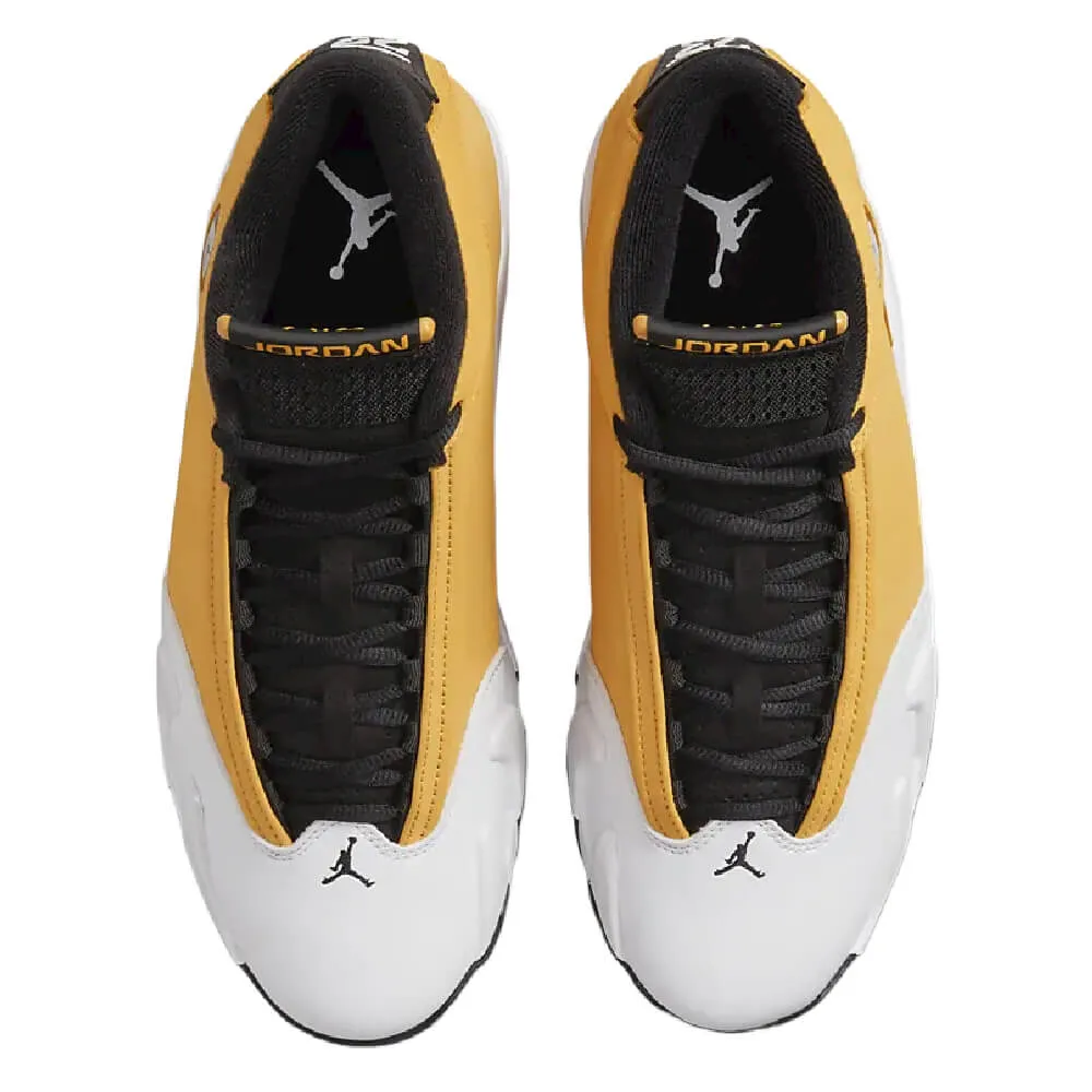 Nike Air Jordan 14 Retro Sneakers, Yellow/Black/White