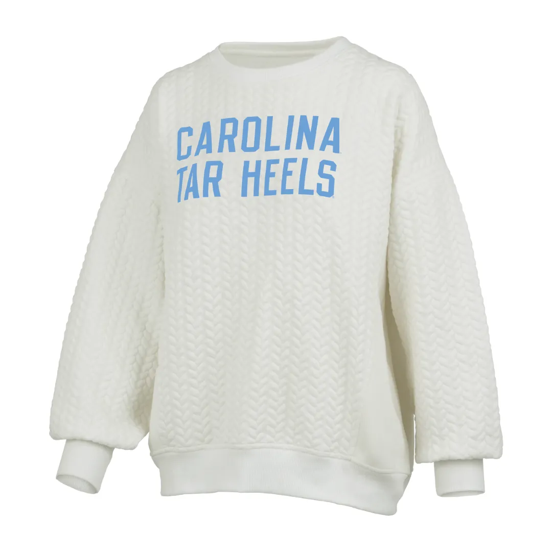 North Carolina Tar Heels Women's Crewneck Sweatshirt Roxbury