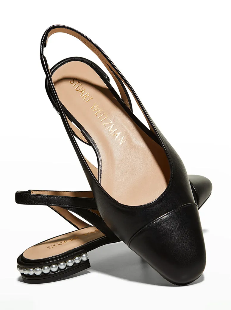 Pearl Slingback black