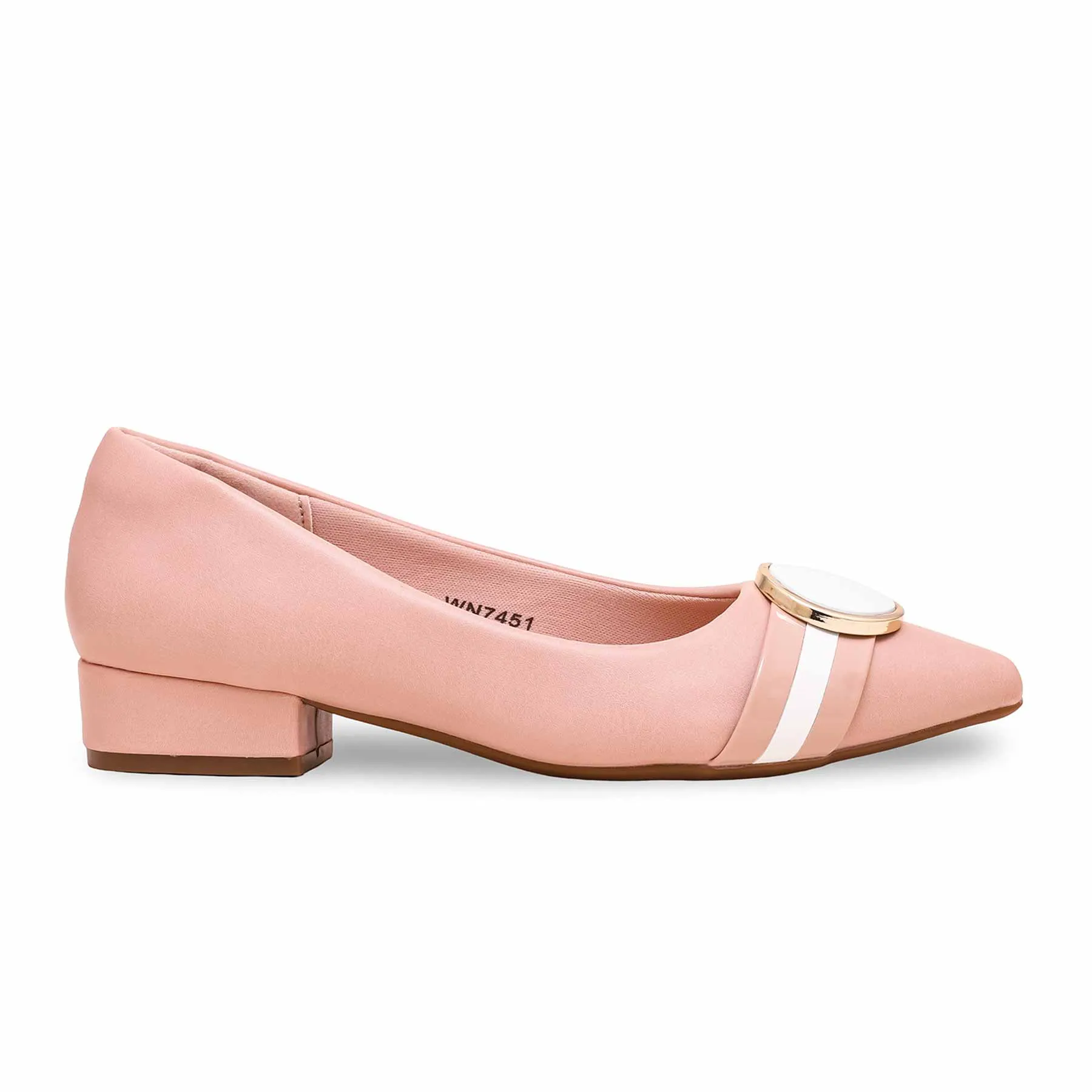 Pink Winter Court Shoes WN7451