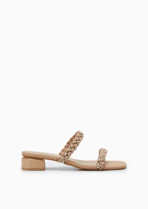 Promise Pearl Infinite Low Heels Beige