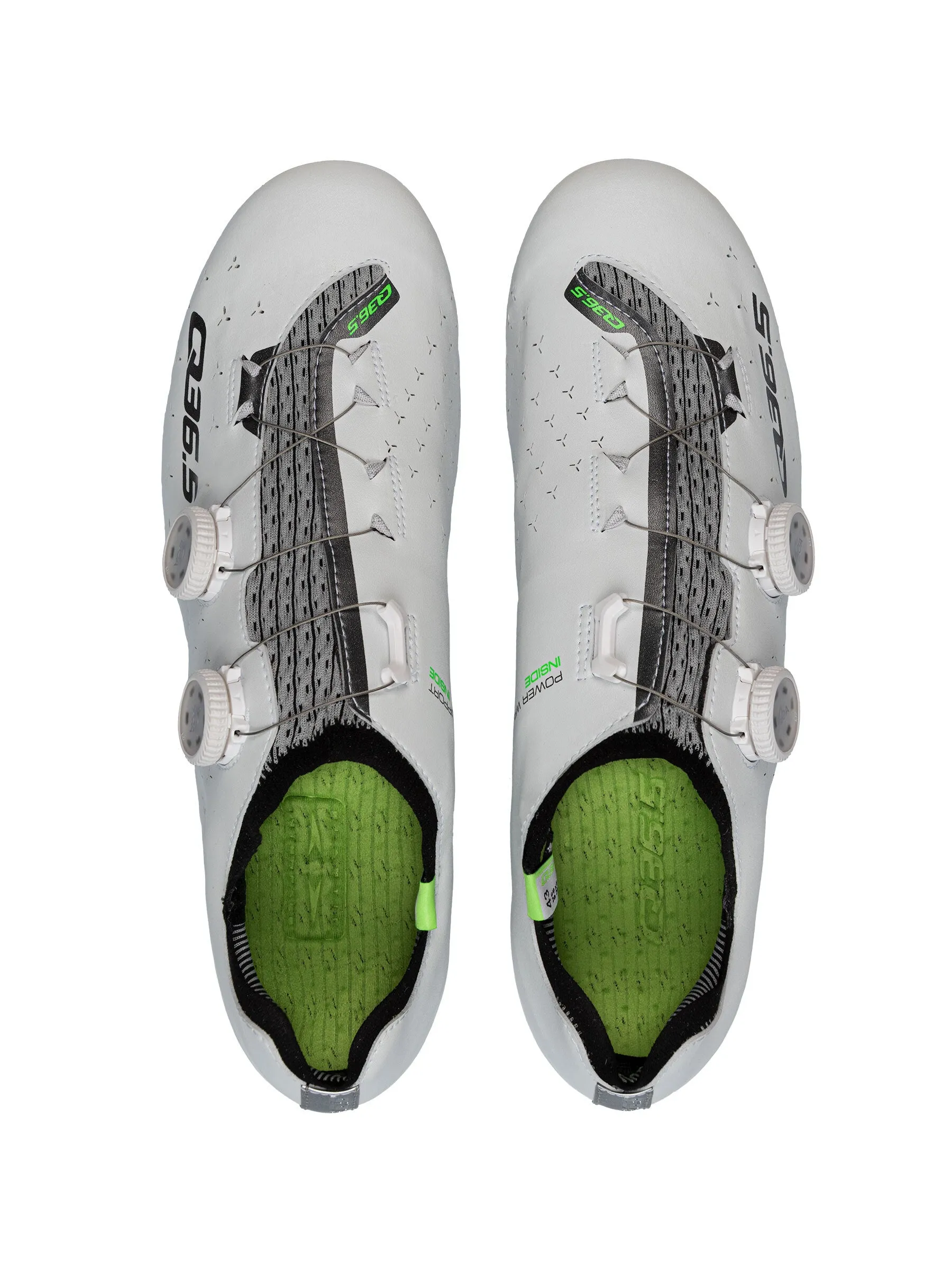 Q36.5 UNIQUE ROAD SHOES WHITE