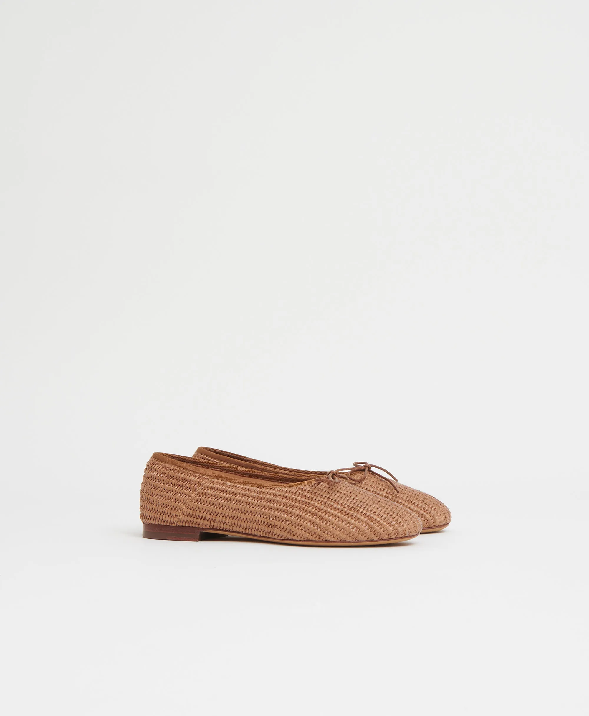 Raffia Dream Ballerina - Caramel