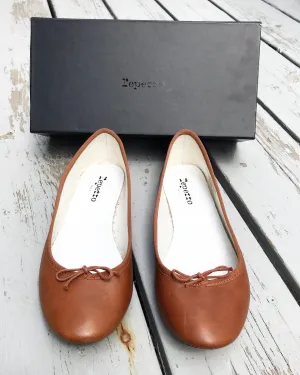 REPETTO Paris Bow Leather Ballet Flats