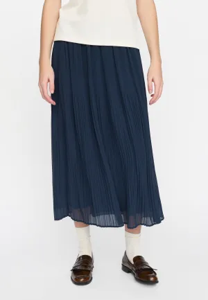 SRCorina Plisse Skirt - Total Eclipse