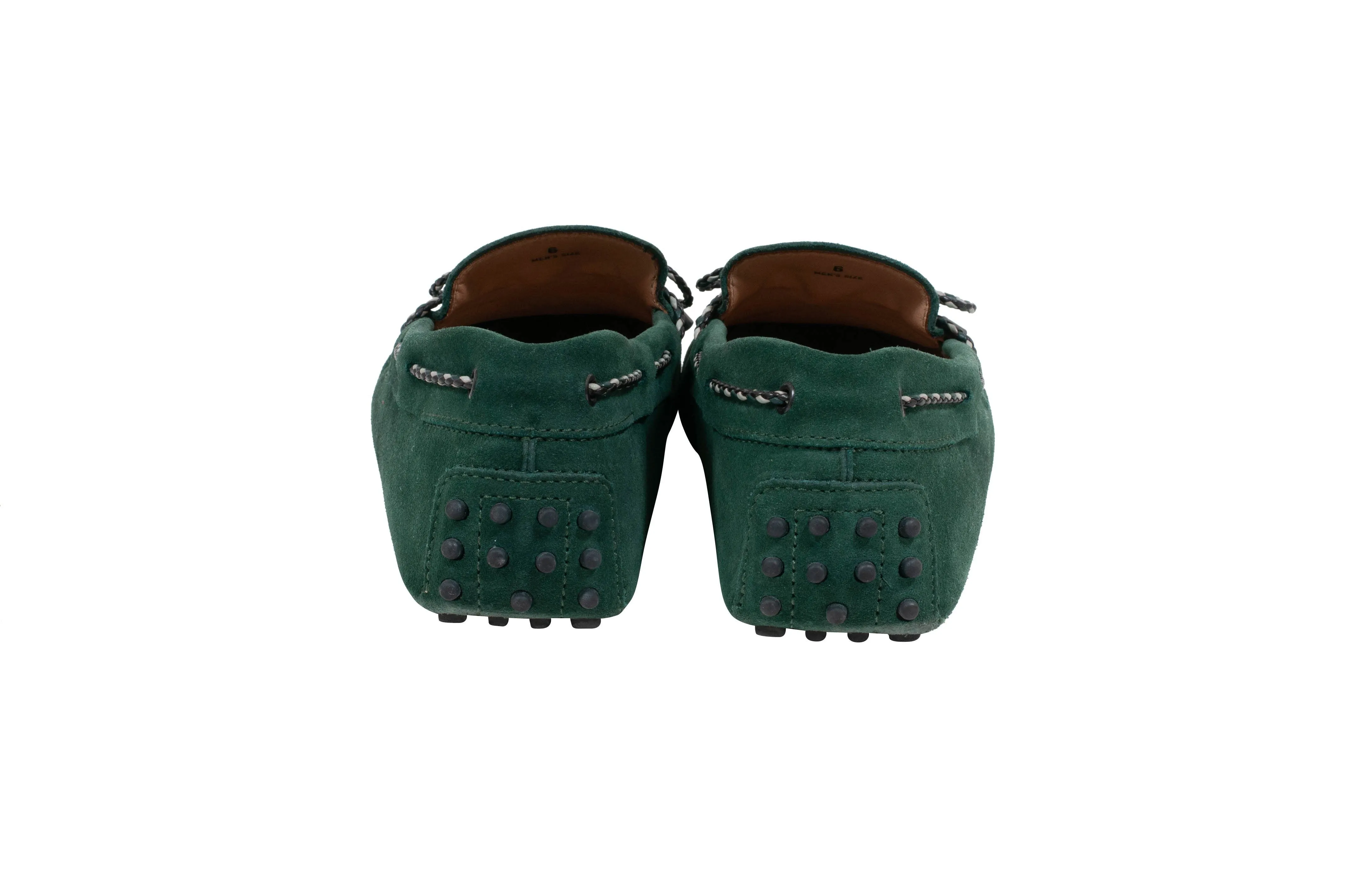 Suede Loafers (Green)