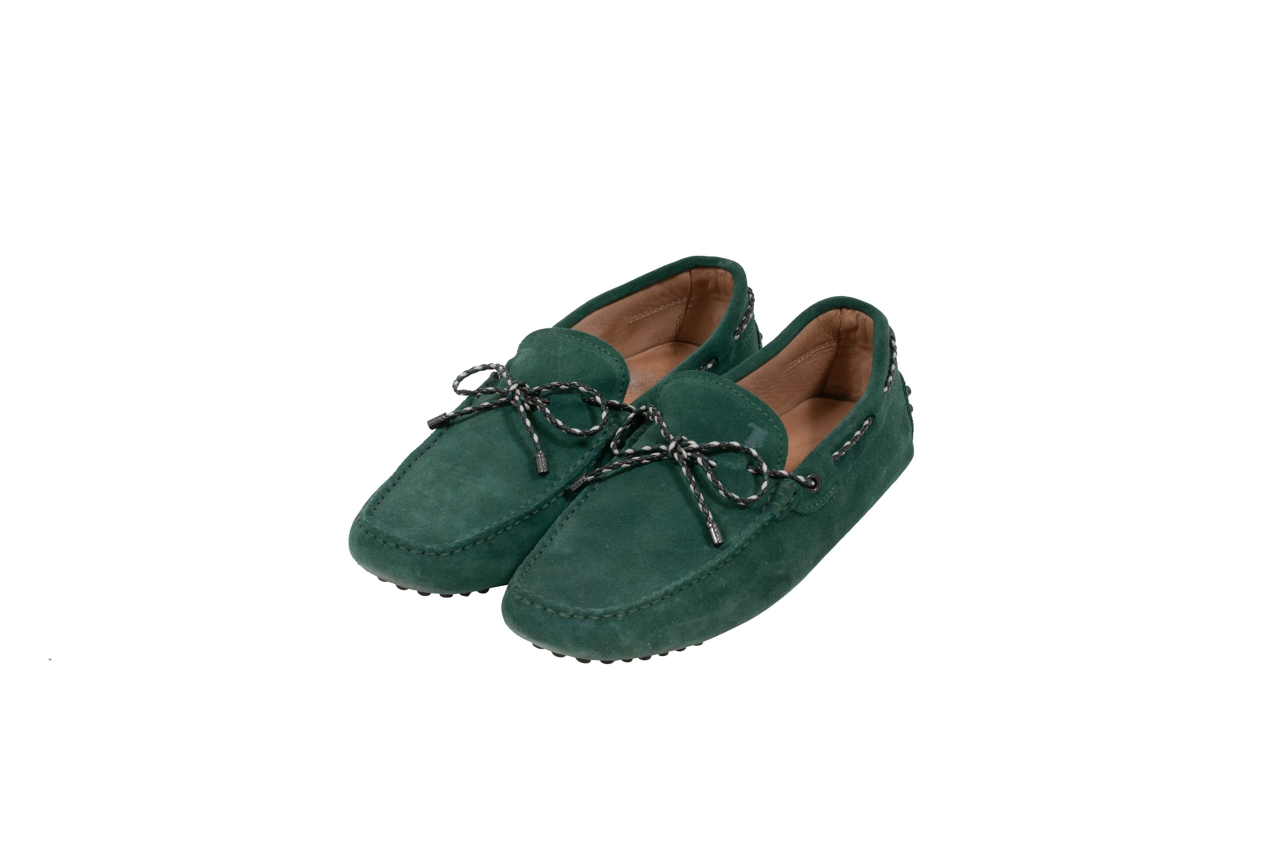 Suede Loafers (Green)