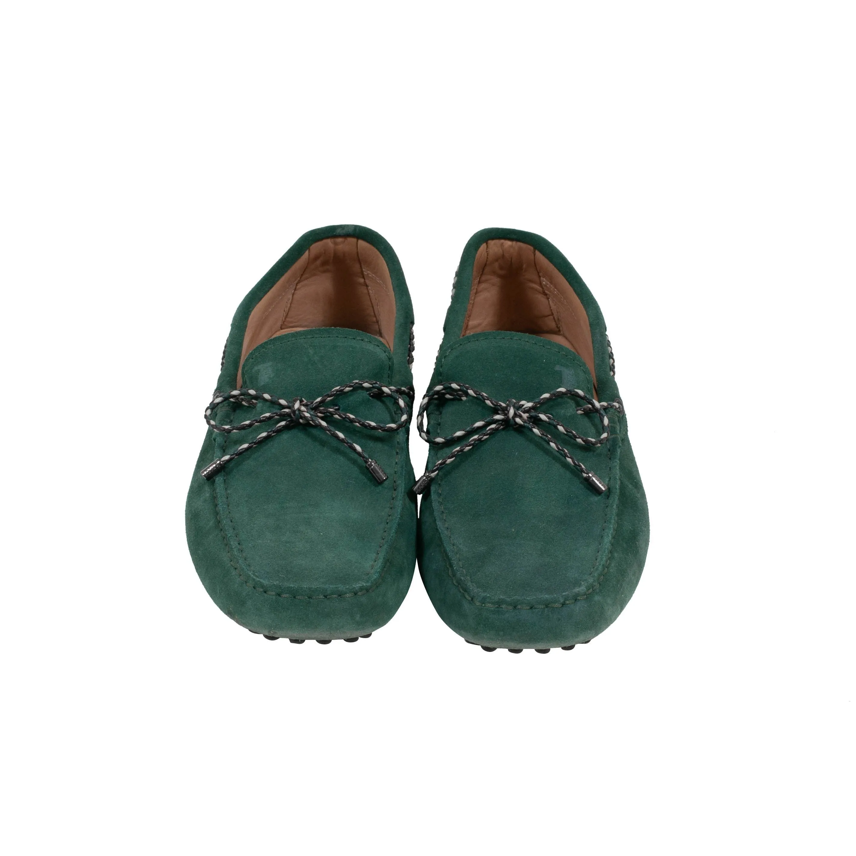 Suede Loafers (Green)