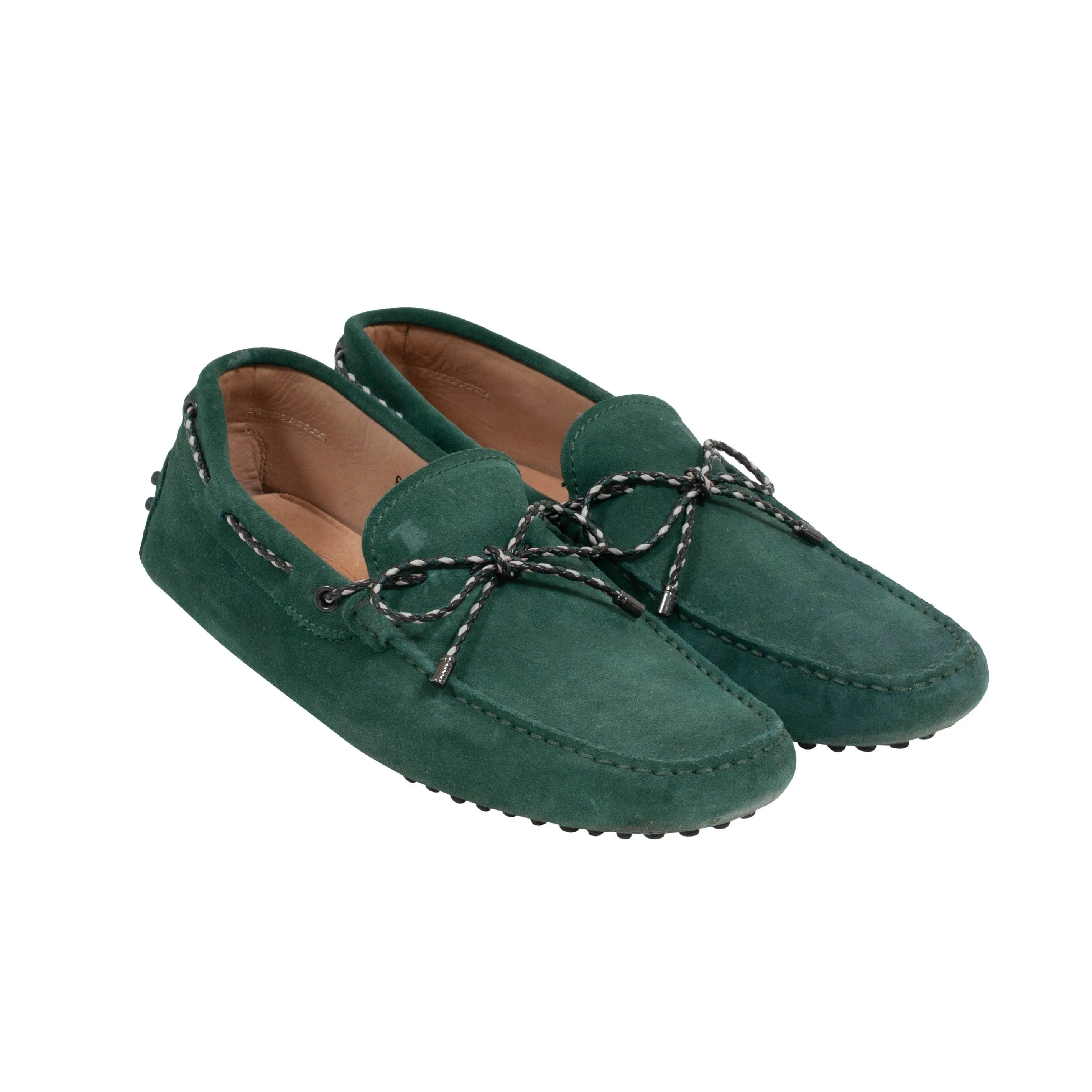 Suede Loafers (Green)