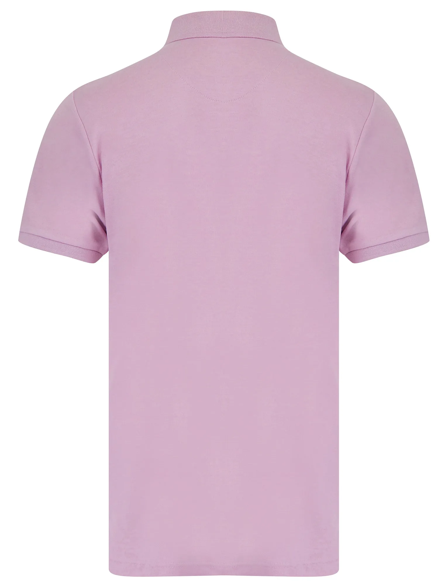 Trebeck 2 Cotton Rich Woven Polo Shirt in Fair Orchid - Kensington Eastside