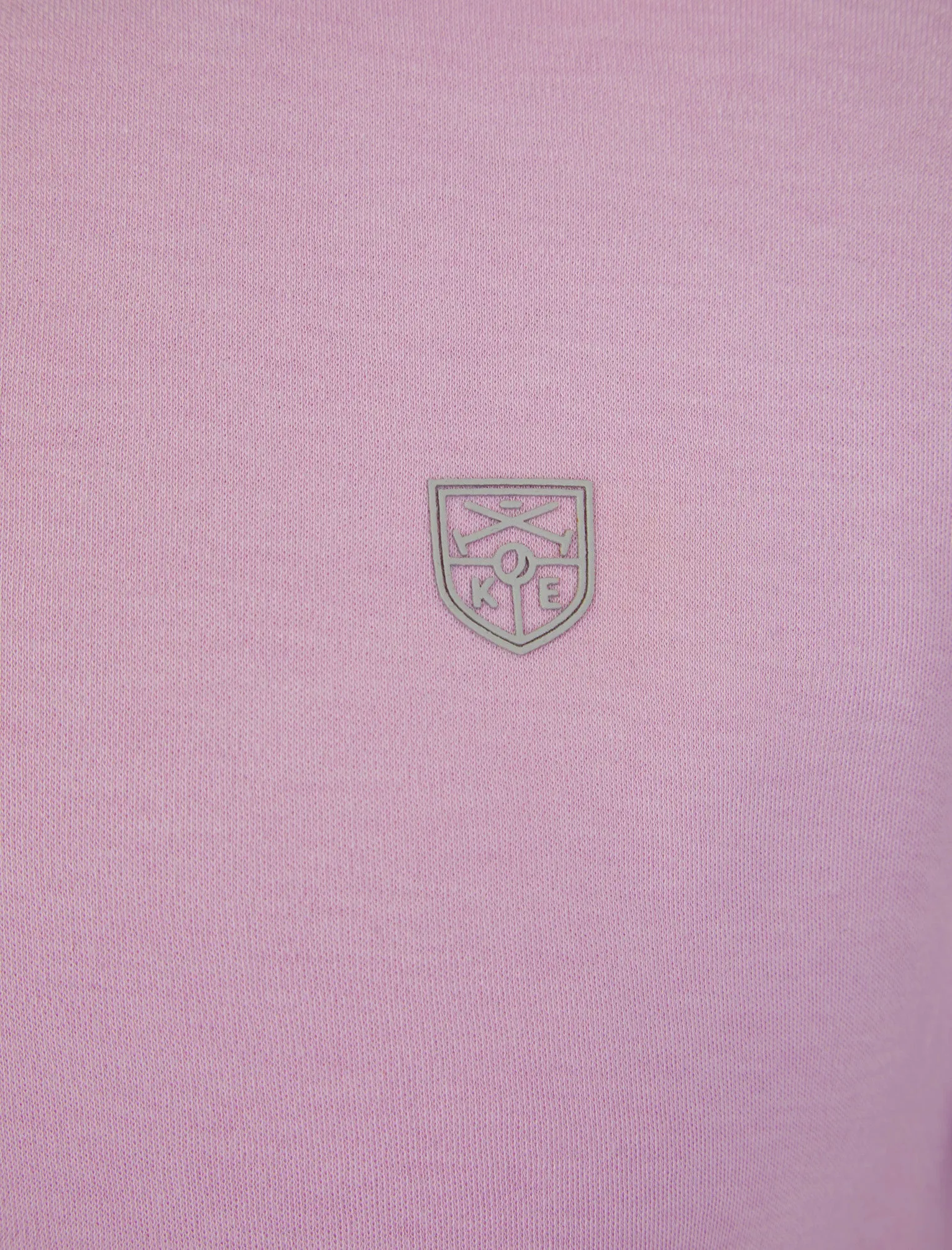 Trebeck 2 Cotton Rich Woven Polo Shirt in Fair Orchid - Kensington Eastside