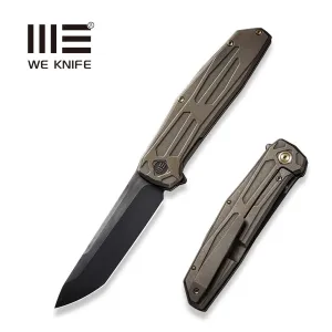 WEKNIFE Shadowfire Flipper Knife Titanium Handle (3.97" CPM 20CV Blade) WE22035-3