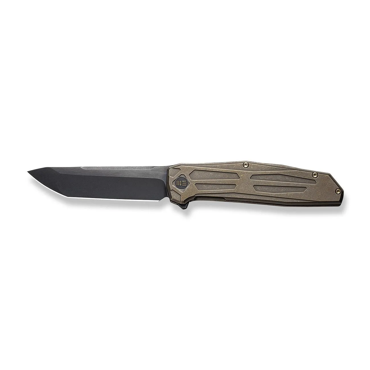 WEKNIFE Shadowfire Flipper Knife Titanium Handle (3.97" CPM 20CV Blade) WE22035-3