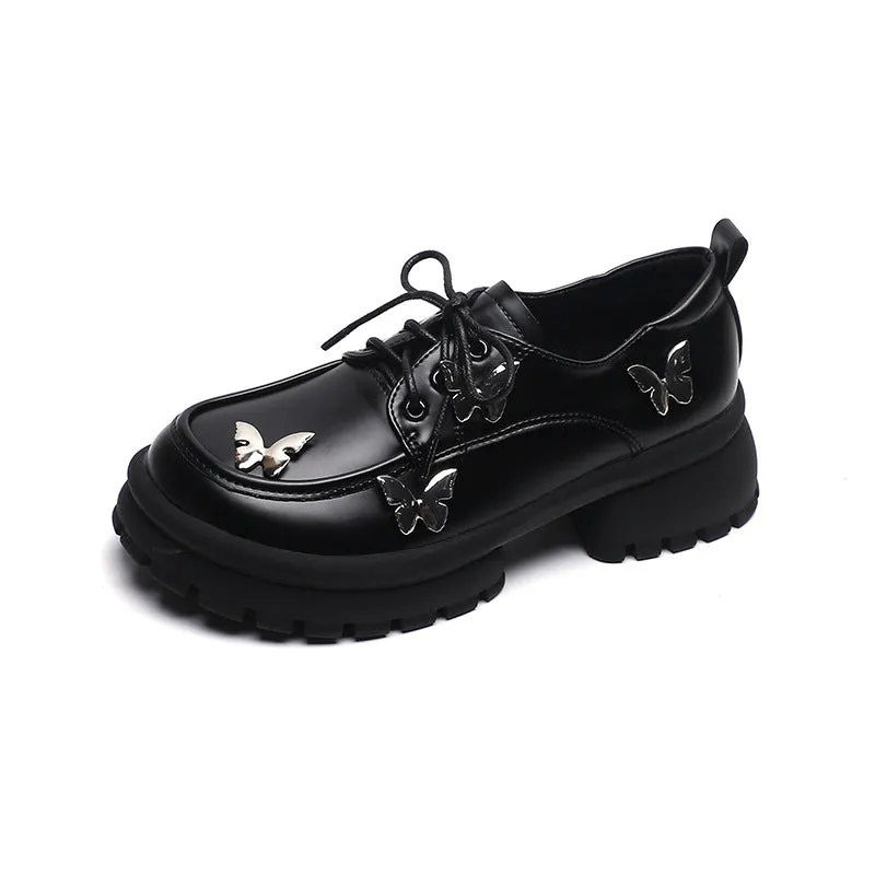 Women Fashion Cute Casual Thick Soled Loafers