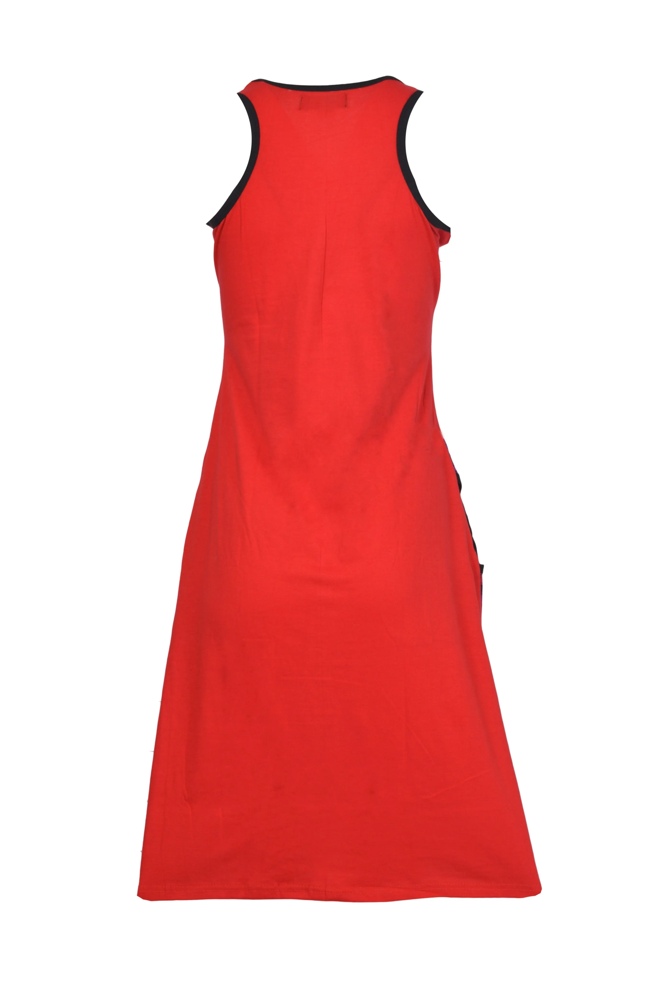 women-sleeveless-dress-with-side-pocket-ghumti