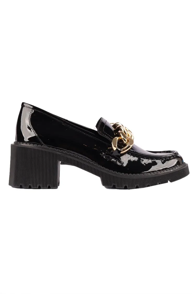 Zusak Patent Leather Heel